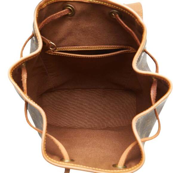 LOUIS VUITTON Brown Monogram Leather Backpack main image 5